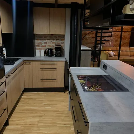 Lägenhet Nowy Loft Drewnowska 77 - Naprzeciwko Manufaktury Łódź